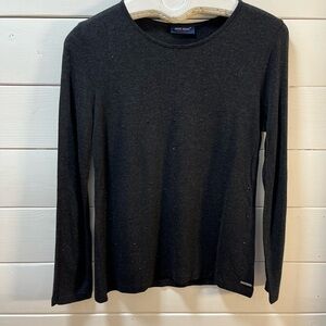 SAINT JAMES Dark Grey Long Sleeve Top Size 12